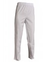 PANTALON ANDRE (POLYCOTON) : Couleur:Blanc