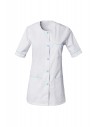 BLOUSE TAYLOR MC (POLYCOTON) : Couleur:Blanc