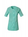 BLOUSE TAYLOR MC (POLYCOTON) : Couleur:Vert nil