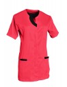 TUNIQUE LILA MC TENCEL/POLY : Color:Shoking pink