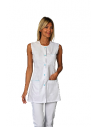 BLOUSE TAYLOR SM (POLYCOTON) : Couleur:Blanc