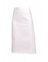 TABLIER CHEF 85cm (COTON) : Couleur:Blanc