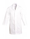 BLOUSE CHRISTIAN ML (POLYCOTON) : Couleur:Blanc