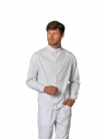 VESTE FREDDY ML (POLYCOTON) : Couleur:Blanc