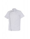 VESTE MARC MC (POLYCOTON) : Couleur:Blanc