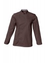 VESTE COOKIE ML (POLYCOTON) : Couleur:Chocolat