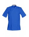 VESTE COOKIE POLY/COTON 65/35 : Color:blue 