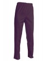 PANTALON ANDRE (POLYCOTON) : Couleur:Prune