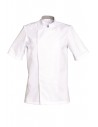 VESTE COOKIE MC (POLYCOTON) : Couleur:Blanc