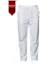 PANTALON THILIO (R-POLYCOTON) : Couleur:Blanc