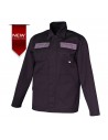 VESTE EDEN (R-POLYCOTON) : Color:Black