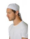 BANDANA (POLYCOTON) : Couleur:Blanc