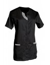 TUNIQUE LILA MC TENCEL/POLY : Color:Black