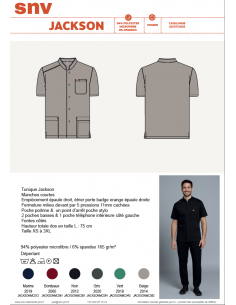 Tunique ORLANDO (stretch)