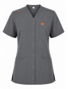 Tunique OMAHA (stretch PE) : Couleur:Gris convoy