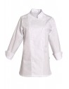 VESTE SABINE ML (COTONPOLY) : Couleur:Blanc