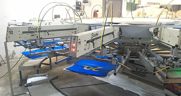 Sérigraphie sur maille